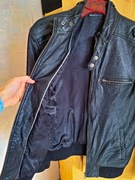 Skórzana kurtka męska rozm. M/L (100% skóra naturalna)