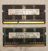 Pamięć RAM HYNIX do laptopów 2x4GB w Dual Channel