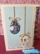 Kartki Wielkanocne. Wielkanoc. Ręcznie robione.