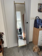 Lustro w oprawie mosiężnej. 