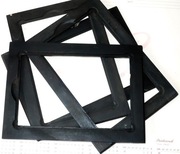 Drewniane ramki redukcyjne do kaset na klisze z formatu 13x18cm na 10x15cm