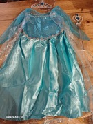 Strój Elsa przebranie na karnawał na ok 5-6 lat nowe