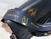 Massimo Contti piękna skórzana torebka tzw.Fala skóra naturalna