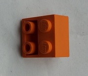 LEGO 3660 Pomarańczowy stok odwrócony 45 2 x 2 6575