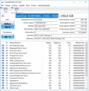 Sandisk SSD M.2 - 256 GB, używany, sprawny