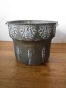 Stara duża miedziana donica/osłonka ZOBACZ 