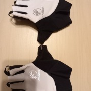 rękawiczki rowerowe Chiba BioXcell Classic białe