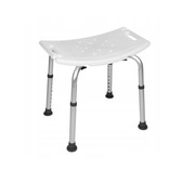 TABORET POD PRYSZNIC KRZESŁO PRYSZNICOWE STOŁEK ALUMNIOWY DO 136 KG