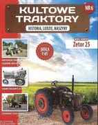 KULTOWE TRAKTORY ZETOR 25 NR 6 KOLEKCJA HACHETTE 