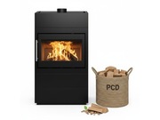 Kominek modułowy HWAM 5560C Autopilot 7 kW A ECODESIGN Nowoczesny