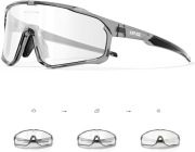 KAPVOE okulary sportowe FOTOCHROMTYCZNE UV400 clear