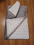 Kocyk i poduszka (minky)