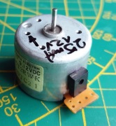 Zespół silnika MMI-6T2RWK Matsushita gramofon magnetofon Unitra  