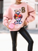 BLUZA DRESOWA OVERSIZE BASIC NOWOŚĆ WIOSNA 2026