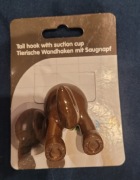 Wieszak haczyk na ręcznik przyssawka ogon ogonek zestaw 12 szt