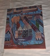 Edward Dwurnik na płótnie