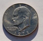 1 dolar 1978  D one dollar Eisenhower Stan !!! 