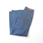 Jeansy spodnie z szerokimi nogawkami dzwony Elisabetta Franchi 