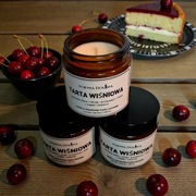 Tarta Wiśniowa | Świeca sojowa ręcznie robiona [120ml] 