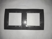 Ramka 2-krotna Antracyt Hager-Polo FIORENA - nowa