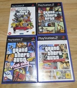 Kolekcja Grand Theft Auto GTA  PS2 komplety manuale mapy 3*eng 