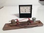 Amperomierz analogowy z bocznikiem 150A 60mV