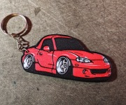 Brelok Mazda Miata NB czerwona