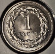 1 złoty 1992r Polska III RP, Mennicza