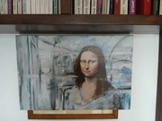 Obraz MONA LISA współczesna według Marie Rauzy reprodukcja DRUK 60x40