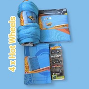 Super zestaw prezentowy Hot Wheels koc pościel prześcieradło samochodziki