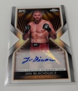 Jan Blachowicz UFC karta z autografem