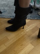 Botki premium Manolo Blahnik 37 skóra