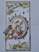 Kartka Bożonarodzeniowa, ręcznie robiona