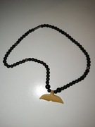 Naszyjnik z kamieni lawy wulkanicznej 