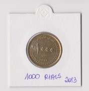 1000  RIALS  2013  IRAN