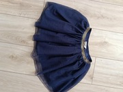 Spódnica granatowa 122/128 tiulowa