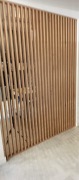 Lamele 7x1,8cm , 235cm na 181cm , rozstaw co ok 5cm