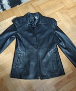 Kurtka damska skóra ekologiczna czarna L