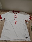 Meczowa koszulka Polska Nike Dri-Fit ADV MILIK 7 + Autograf 2024 Nowa
