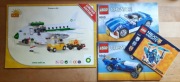 Instrukcje LEGO Creator 6913 + Nexo Knights + COBI samolot ZESTAW 4 szt.
