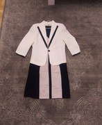 Sukienka Marynarka Komplet Garsonka