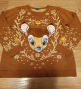 Sweter BAMBI Disney licencjonowany firma EMP ORYGINAŁ 134/140 