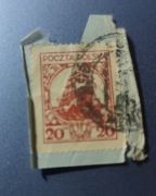 Znaczek pocztowy Fi 211 1925r 