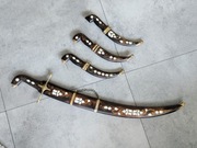 Szabla turecka, ozdobna z kindżałami Super na prezent !