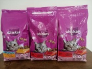 WHISKAS SUCHA KARMA Z KURCZAKIEM 1 x 1,75 KG ORAZ Z WOŁOWINĄ 1 x 1,9 KG