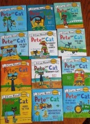 Zestaw książek Pete the Cat Phonics 12 nowych książeczek do nauki czytania