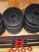 Sztanga, hantle, ciężary | 19kg  | Zestaw do ćwiczeń