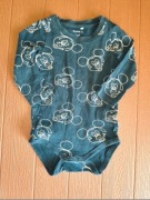 57. Granatowe body chłopięce myszka Mickey rozmiar 68