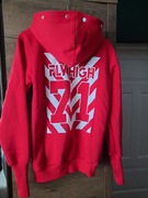 Nowa czerwona bluza Fly High