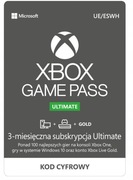 Subskrypcja XBOX GAME PASS ULTIMATE 3 MIESIĄC + EA PLAY + GOLD + CORE | KOD